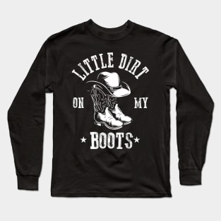 Little Dirt on my Boots Vintage Long Sleeve T-Shirt